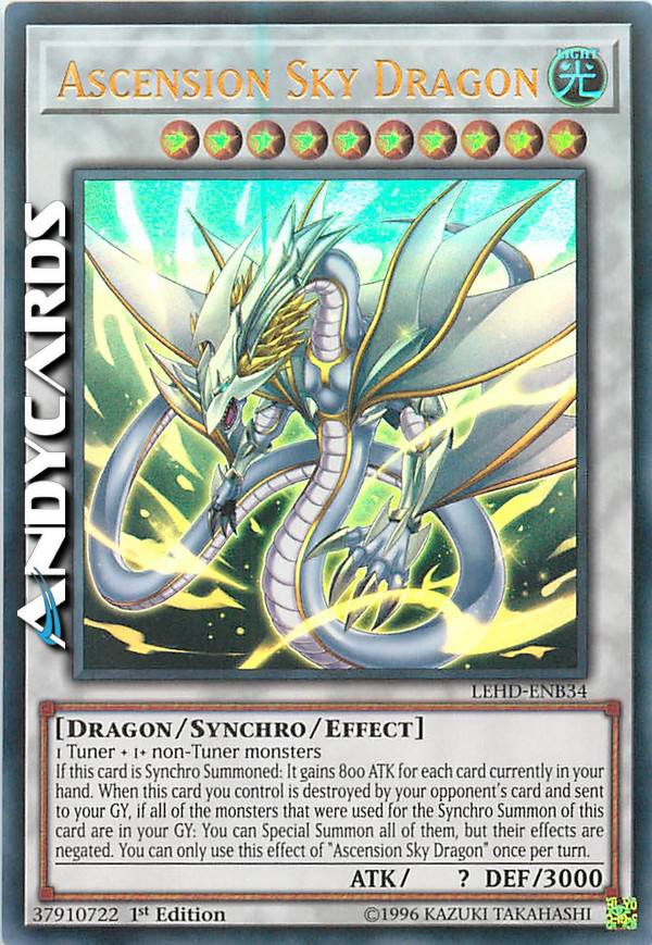 ASCENSION SKY DRAGON | AndyCards Srl
