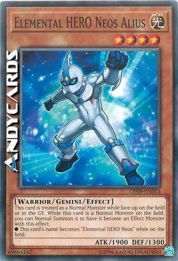 ELEMENTAL HERO NEOS ALIUS