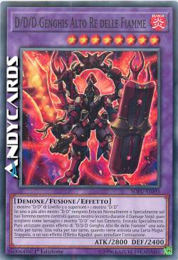 D/D/D GENGHIS ALTO RE DELLE FIAMME