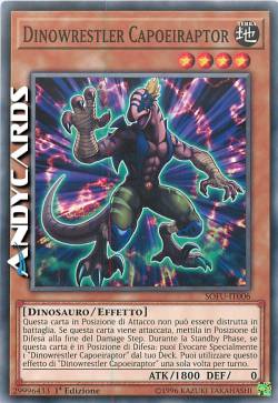 DINOWRESTLER CAPOEIRAPTOR