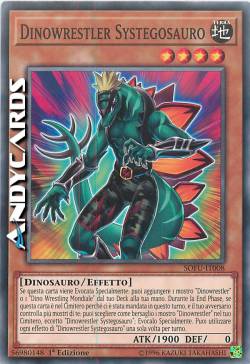 DINOWRESTLER SYSTEGOSAURO