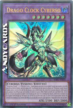 DRAGO CLOCK CYBERSO