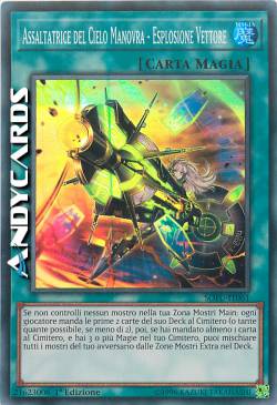 ASSALTATRICE DEL CIELO MANOVRA - ESPLOSIONE VETTORE