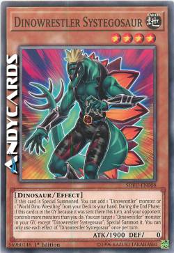 DINOWRESTLER SYSTEGOSAURO