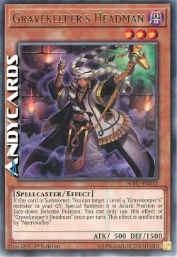 CAPOBANDA - CUSTODE DI TOMBE