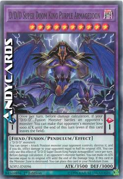 D/D/D ARMAGEDDON VIOLA SUPER RE DEL GIUDIZIO