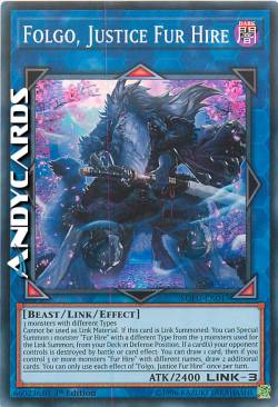 FOLGO, JUSTICE FUR HIRE