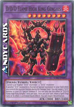 D/D/D GENGHIS ALTO RE DELLE FIAMME