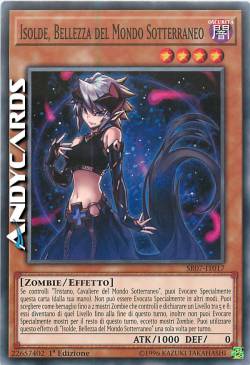 ISOLDE, BELLEZZA DEL MONDO SOTTERRANEO