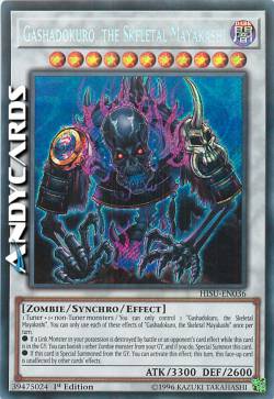 GASHADOKURO, IL MAYAKASHI SCHELETRICO