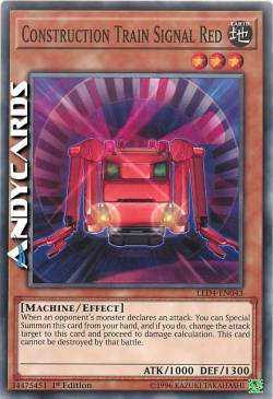 TRENO COSTRUZIONE SEGNALE ROSSO