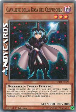 CAVALIERE DELLA ROSA DEL CREPUSCOLO