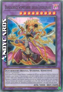 DANZATRICE SCIMITARRE DELLA LUCELUNARE