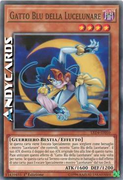 GATTO BLU DELLA LUCELUNARE