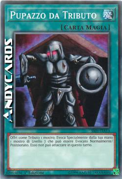 PUPAZZO DA TRIBUTO