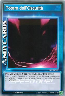 POTERE DELL'OSCURITÀ