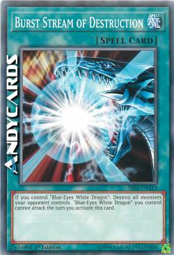 BURST STREAM OF DESTRUCTION