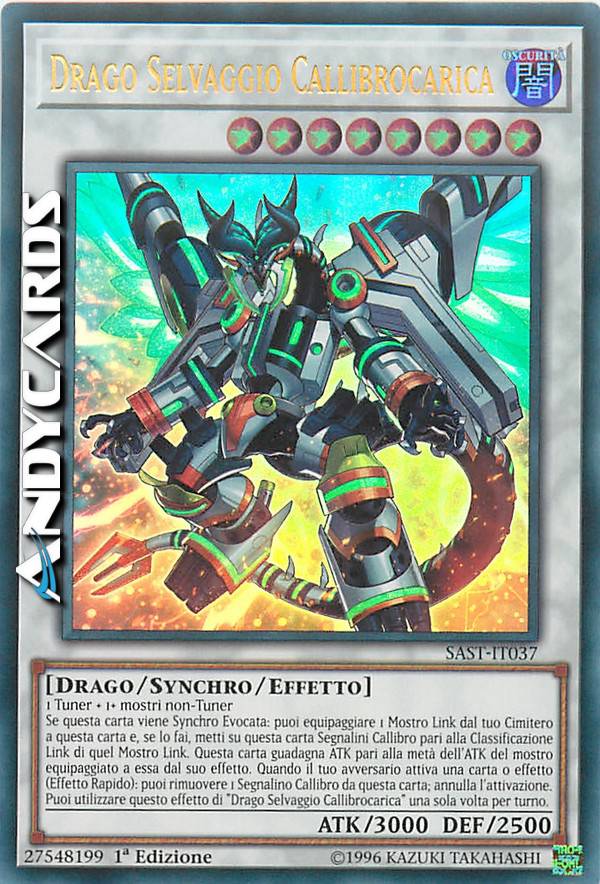 Yu-Gi-Oh! – Borreload Savage Dragon (SAST-EN037) Ultra Rare Unlimited Edition