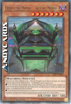 EREDITÀ DEL MONDO - "ARCA DEL MONDO"