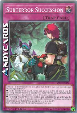 SUCCESSIONE SUBTERRORE