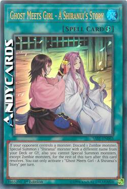 FANTASMA INCONTRA RAGAZZA - UNA STORIA DEGLI SHIRANUI