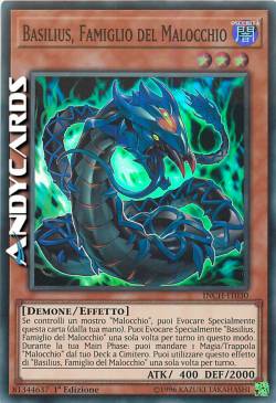 BASILIUS, FAMIGLIO DEL MALOCCHIO
