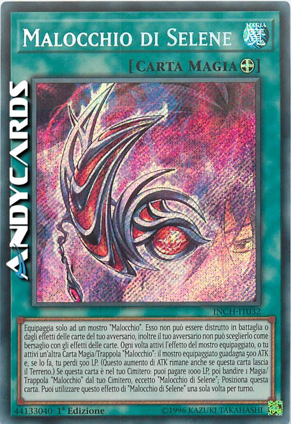 Yu-Gi-Oh! Evil Eye Of Selene - INCH-EN032 Secret Rare 1st Edition - Infinity Chasers Booster Pack Card - View #10