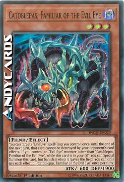 CATOBLEPAS, FAMILIAR OF THE EVIL EYE