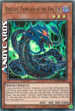 BASILIUS, FAMILIAR OF THE EVIL EYE