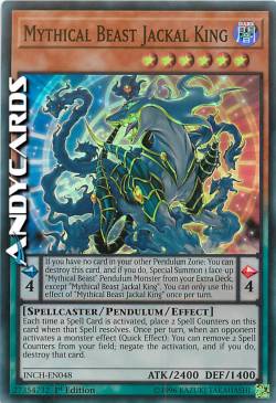 RE SCIACALLO MITICA BESTIA