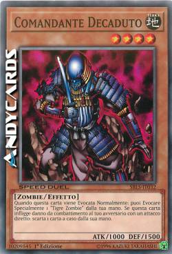 COMANDANTE DECADUTO