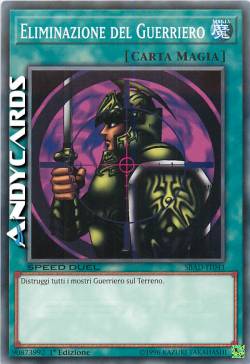 ELIMINAZIONE DEL GUERRIERO