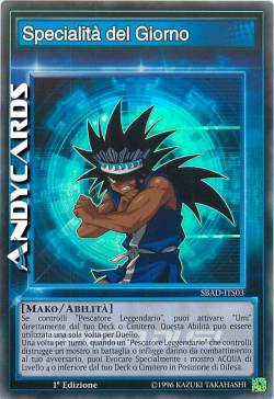 SPECIALITÀ DEL GIORNO