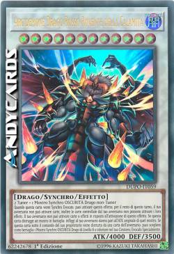 ARCIDEMONE DRAGO ROSSO ROVENTE DELLA CALAMITÀ