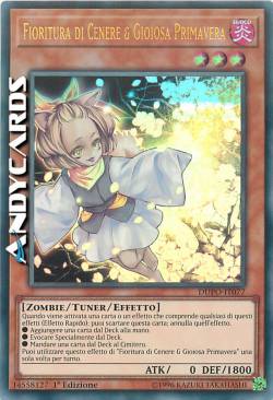 FIORITURA DI CENERE & GIOIOSA PRIMAVERA