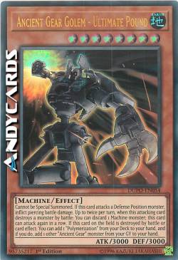 GOLEM-INGRANAGGIO ANTICO - PICCHIATORE FINALE