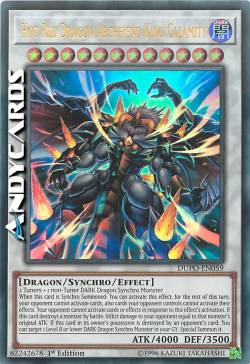 ARCIDEMONE DRAGO ROSSO ROVENTE DELLA CALAMITÀ