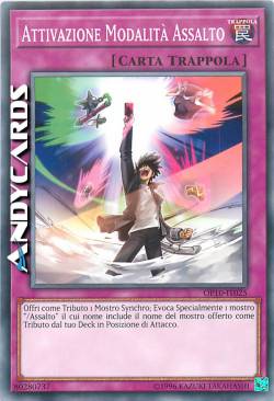 ATTIVAZIONE MODALITÀ ASSALTO