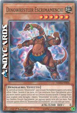 DINOWRESTLER ESCRIMAMENCHI