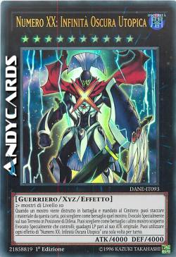 NUMERO XX: INFINITÀ OSCURA UTOPICA