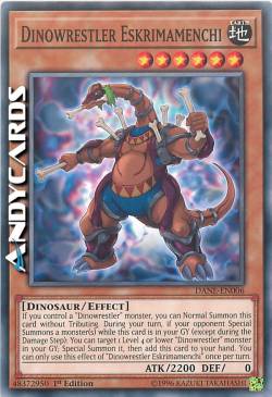 DINOWRESTLER ESCRIMAMENCHI