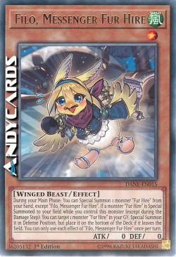 FILO, MESSAGGERA PELLICCIA MERCENARIA