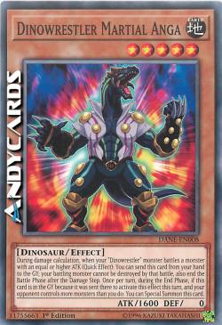 DINOWRESTLER ANGA MARZIALE