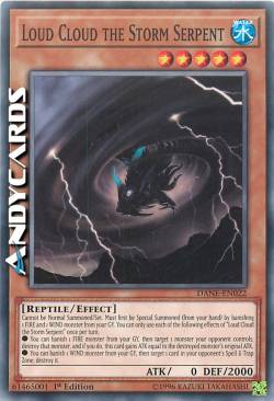 NUVOLA RUMOROSA IL SERPENTE TEMPESTA