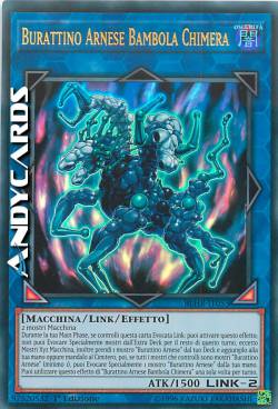 BURATTINO ARNESE BAMBOLA CHIMERA