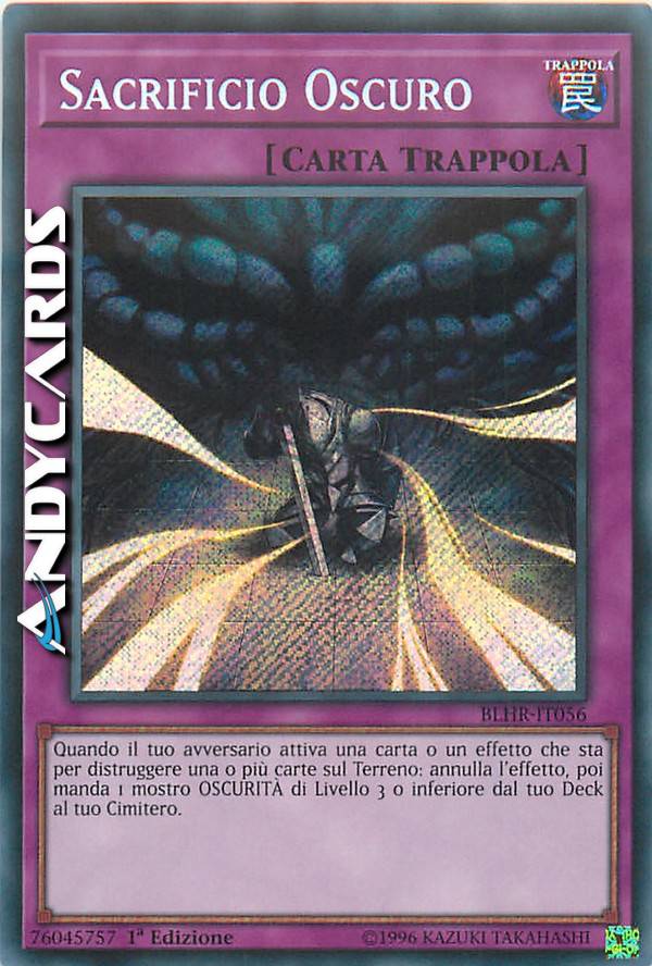 SACRIFICIO OSCURO | AndyCards Srl