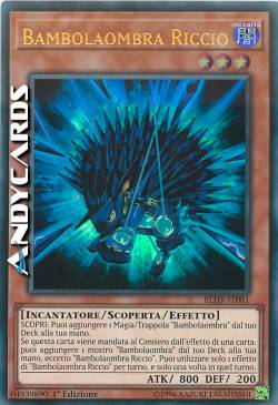 BAMBOLAOMBRA RICCIO