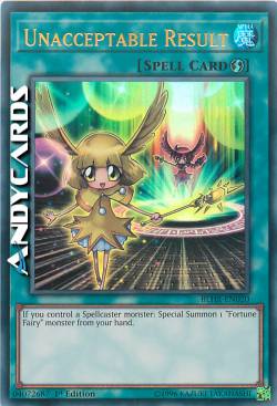 RISULTATO INACCETTABILE