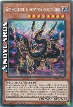 GIZMEHK OROCHI, IL SERPENTRON SQUARCIA CIELO