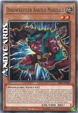 DINOWRESTLER ANKYLO MARZIALE